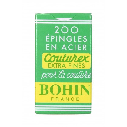 Epingles en acier Bohin (200)